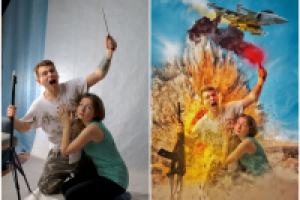 Полная замена фона и пост-продакшн