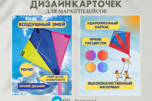 Дизайн карточек для маркетплейсов