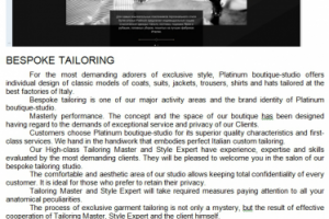 Ателье мужской одежды