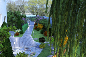 Дизайн участка 10 соток в Подмосковье 3