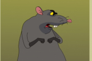 крыса из социального мульта