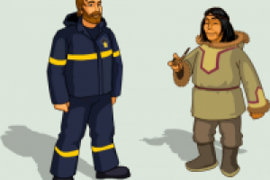 нефтяник и эвенк