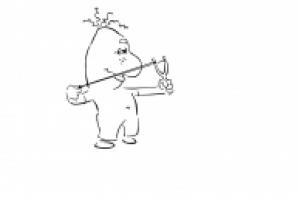 анимированый Атом-линк