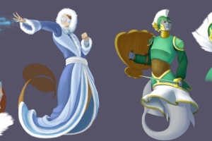 Дизайн Чародея (вода, пар, лёд) и Стражника