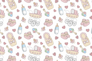 Векторный бесшовный паттерн