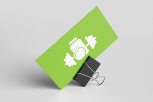 Логотип магазина спортивного питания