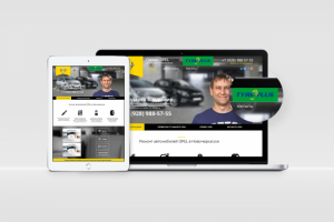 Веб-дизайн Landing Page: opel-novoch.ru