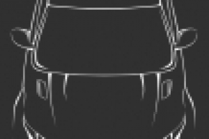 Отрисовка Range Rover Evoque