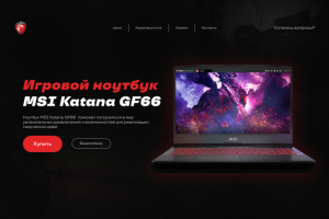 Дизайн сайта MSI