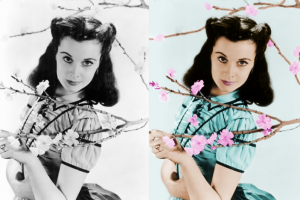 Ретушь/ Раскраска чб изображения