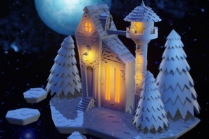 Игровая модель "Замок колдуна".