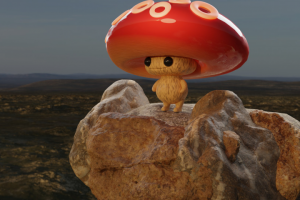 Персонаж "Грибок".