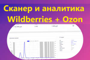 Парсер Wildberries и Ozon + аналитика товаров