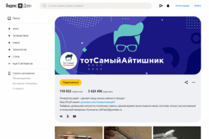 Оформление для канала yandex.zen