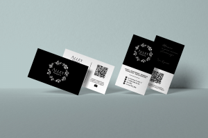 Визитки для "Alley"