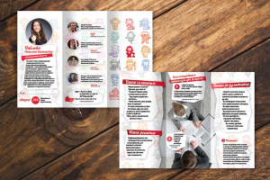 Буклет (лифлет). Заказчик: консультант-психолог