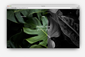 Сайт-визитка фотографа