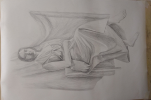 Портрет, рисунок, карандаш