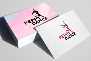 Логотип для танцевальной студии Peppy Dance