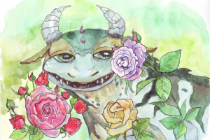 Чудище и розы