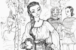 Воительница с чаркой