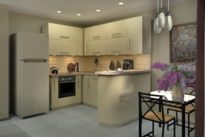 Визуализация интерьера. Кухня