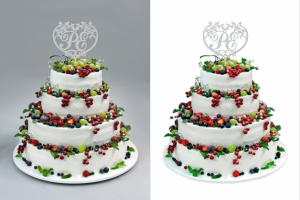 Обтравка (удаление фона) торты 1