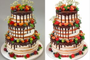 Обтравка (удаление фона) торты 3