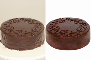 Ретушь, удаление фона торты 1