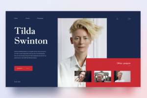 Дизайн первого экрана на Тильде