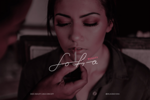 Именной рукописный логотип