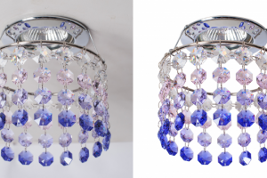 Люстра пример обтравки