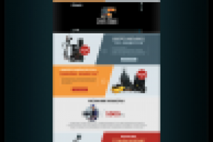 Landing Page по кинооборудовании в аренду