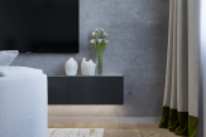 Проект кухни-гостиной в г. Санкт-Петербург.