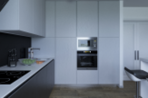 Проект кухни-гостиной в г. Санкт-Петербург.