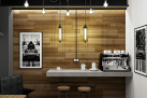 Проект кабинета в автосервисе. Стиль - ЛОФТ!