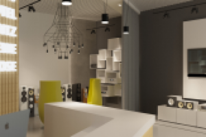 Проект бутика акустики в е. Екатеринбурге