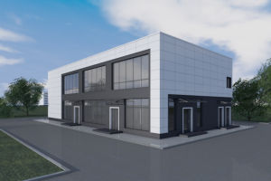 Визуализация нежилого здания