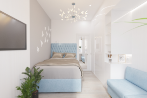 Дизайн проект детской комнаты 12 м2