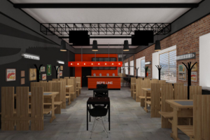 Разработка дизайн проекта для пивного бара