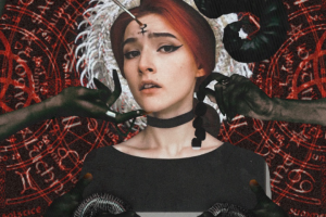 Коллаж в мистическом стиле