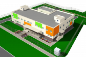 Поликлиника на 100 посещений в смену