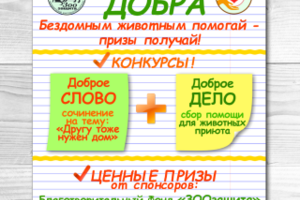 Плакат для благотворительного марафона среди учащихся школ