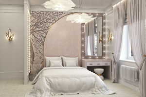 Проект спальни для юной девушки