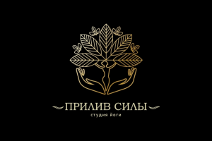 Логотип для студии йоги