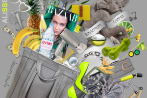 Коллаж для бренда сумок