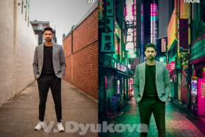 Обтравка объекта на другой фон