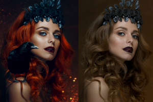 Коллаж, ретушь, цветокоррекция