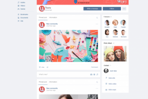 Оформление ВК - фестиваль оригами