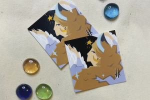 Наклейки "Царевна-Лебедь"